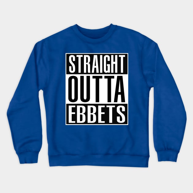 Straight Outta Ebbets Field Crewneck Sweatshirt by Retro Sports